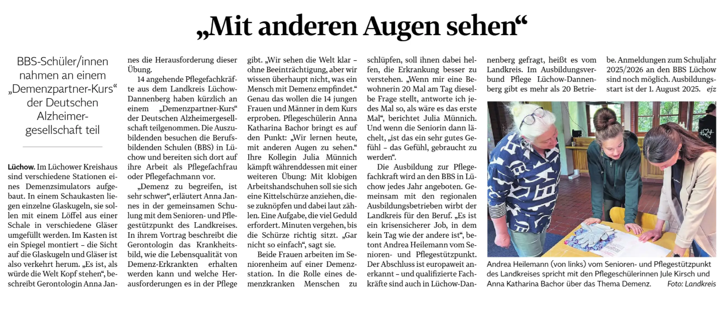 Mit anderen Augen